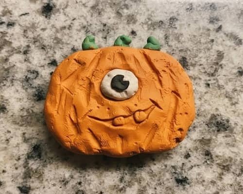 11. Friendly Pumpkin Monster Magnet