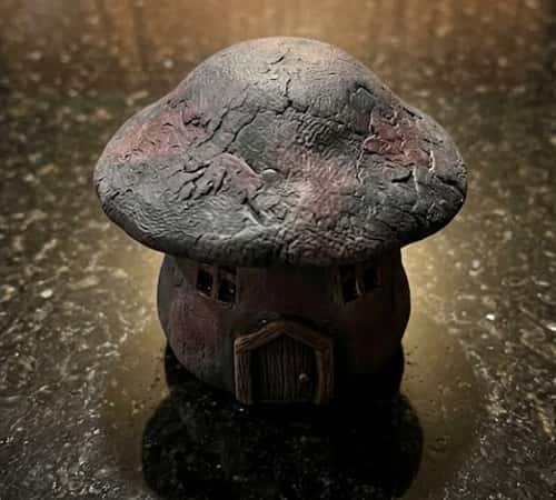 11. Gothic Mushroom Fairy House