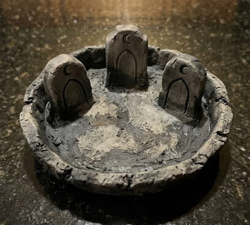 12. Gothic Graveyard Mini Planter Tray