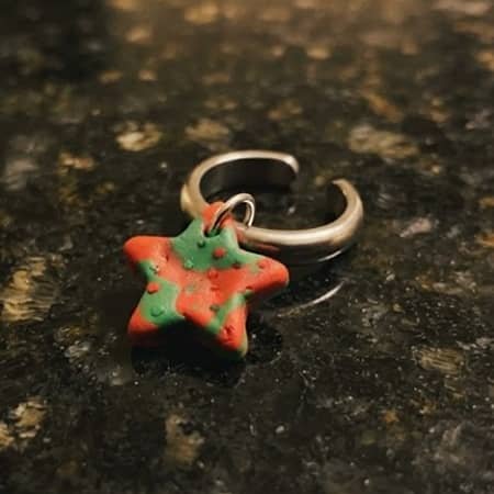 13. DIY Clay Hoop-Style Cuff
