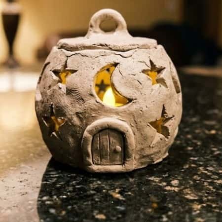 13. Tiny Witch Moon Door Lantern