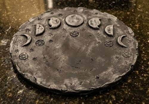 2. Moon Phase Clay Wall Plaque