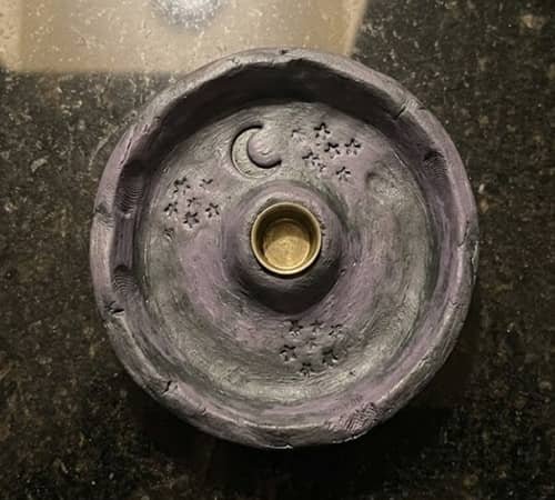 3. Moon-and-Stars Clay Dish