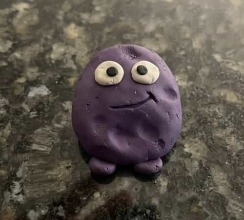 3. Purple Clay Monster