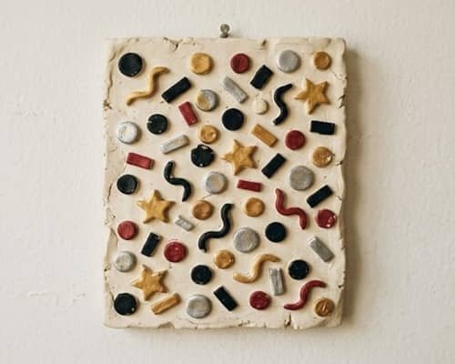 4. Tiny Clay Confetti Wall Tile