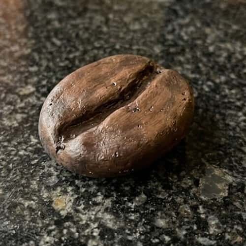5. Clay Coffee Bean Magnet
