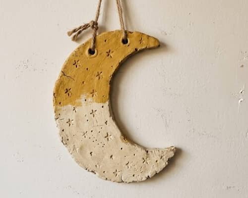 5. Crescent Moon New Year Wall Hanging
