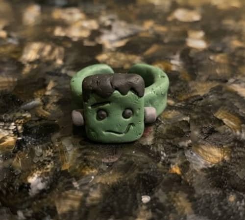 5. Mini Frankenstein Cuff