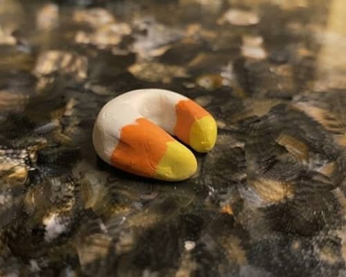 6. Candy Corn Ear Cuff