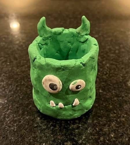 6. Friendly Monster Pencil Pot