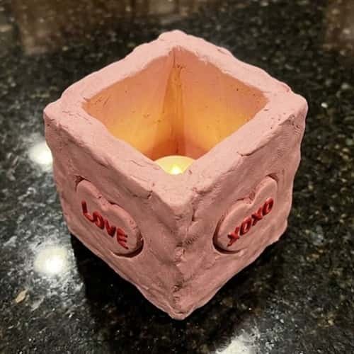 7. Conversation Heart Lantern