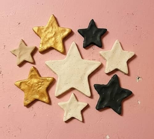 8. Clay New Year Star Cluster