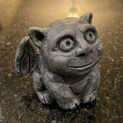 9. Gothic Gargoyle Mini Sculpture