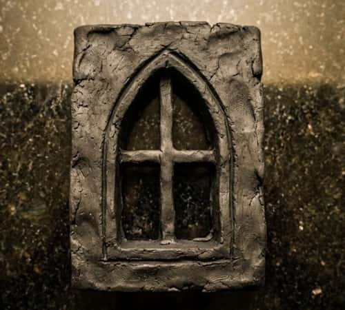 9. Gothic Window Clay Holder