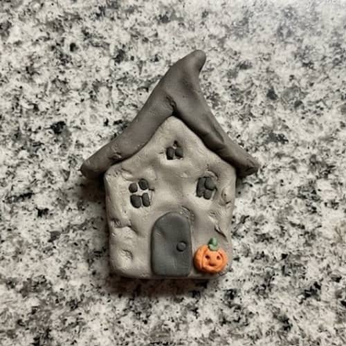 9. Tiny Haunted House Magnet