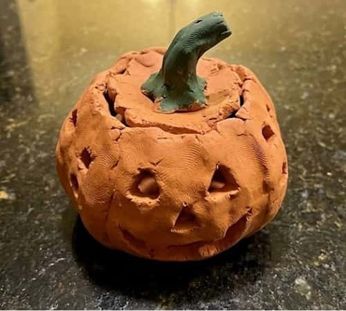 9. Tiny Pumpkin Lantern - No Flame