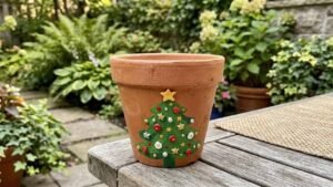 Clay Pot Painting Ideas for Christmas - featured