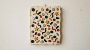 Clay Wall Decor for New Year - featured