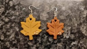 FIMO Clay Earrings Craft - featured