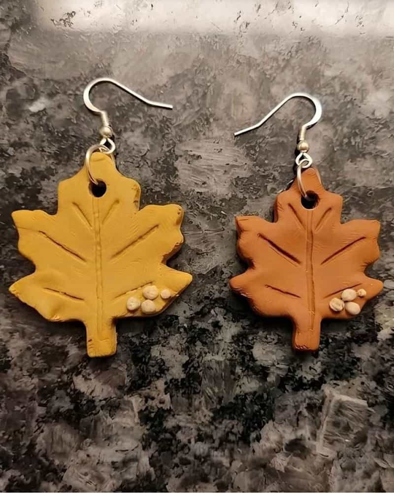 FIMO Clay Earrings Craft