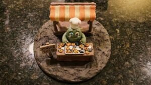 Halloween Clay Diorama Craft - featured