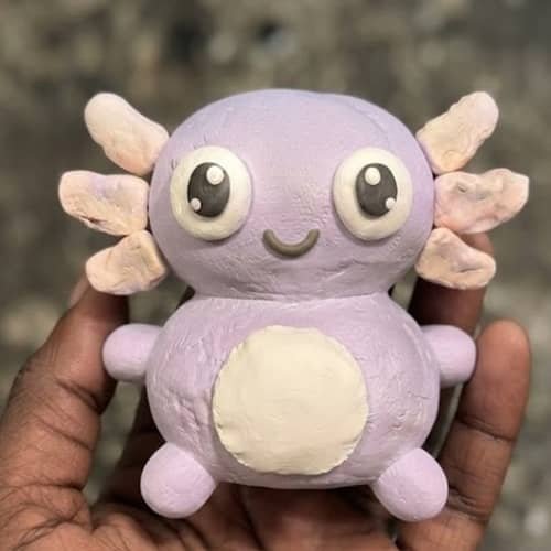 Step 10 - Display Your Finished Axolotl