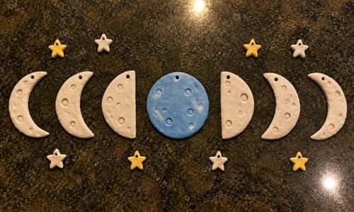 Step 6 - Add Hanging Holes Before the Clay Dries