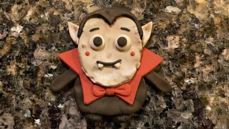 clay vampire craft - featured