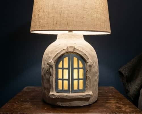 10. Cottage Window Arch Lamp