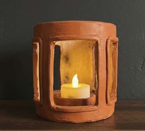 11. Terracotta Window Lantern