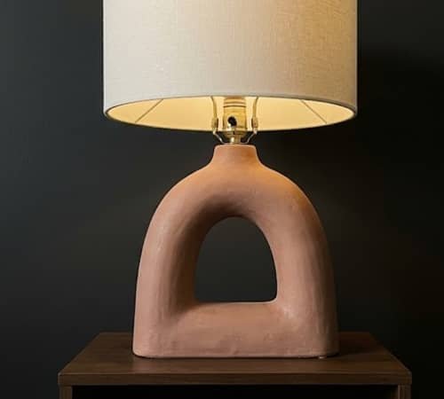 4. Organic Arch Lamp Base