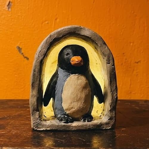 5. Penguin Igloo-Style Night Lamp