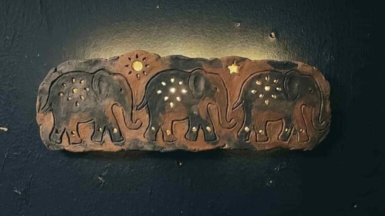 Animal Clay Night Lamp Craft Ideas - featured
