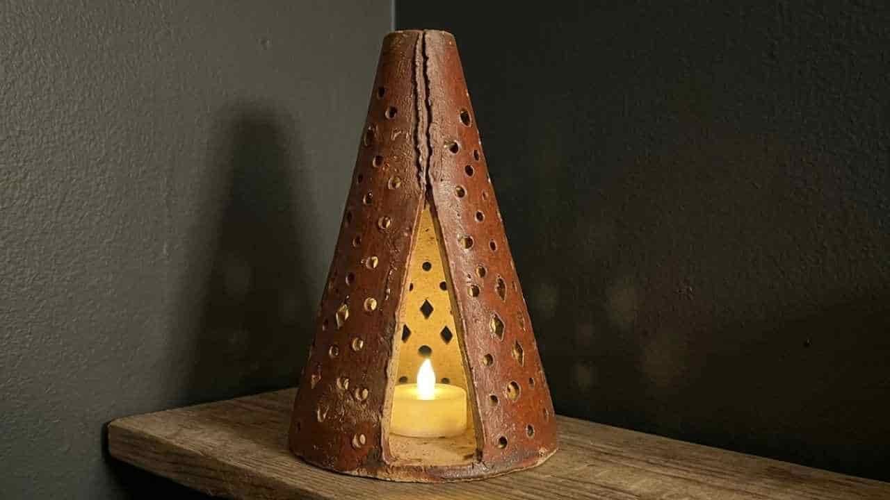 Clay Slab Lantern Craft Ideas - featured